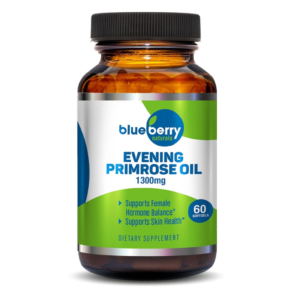 Blueberry Naturals Evening Primrose Oil 1300mg Softgels, Pack of 60's