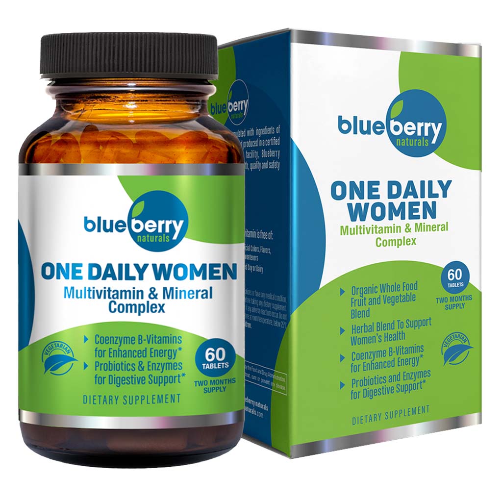 Blueberry Naturals One Daily Women Tablets, Pack of 60's
