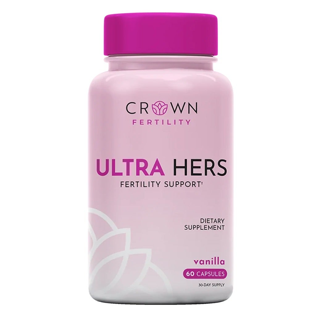 Crown Fertility Ultra Hers Fertility Support Capsules, Pack of 60's