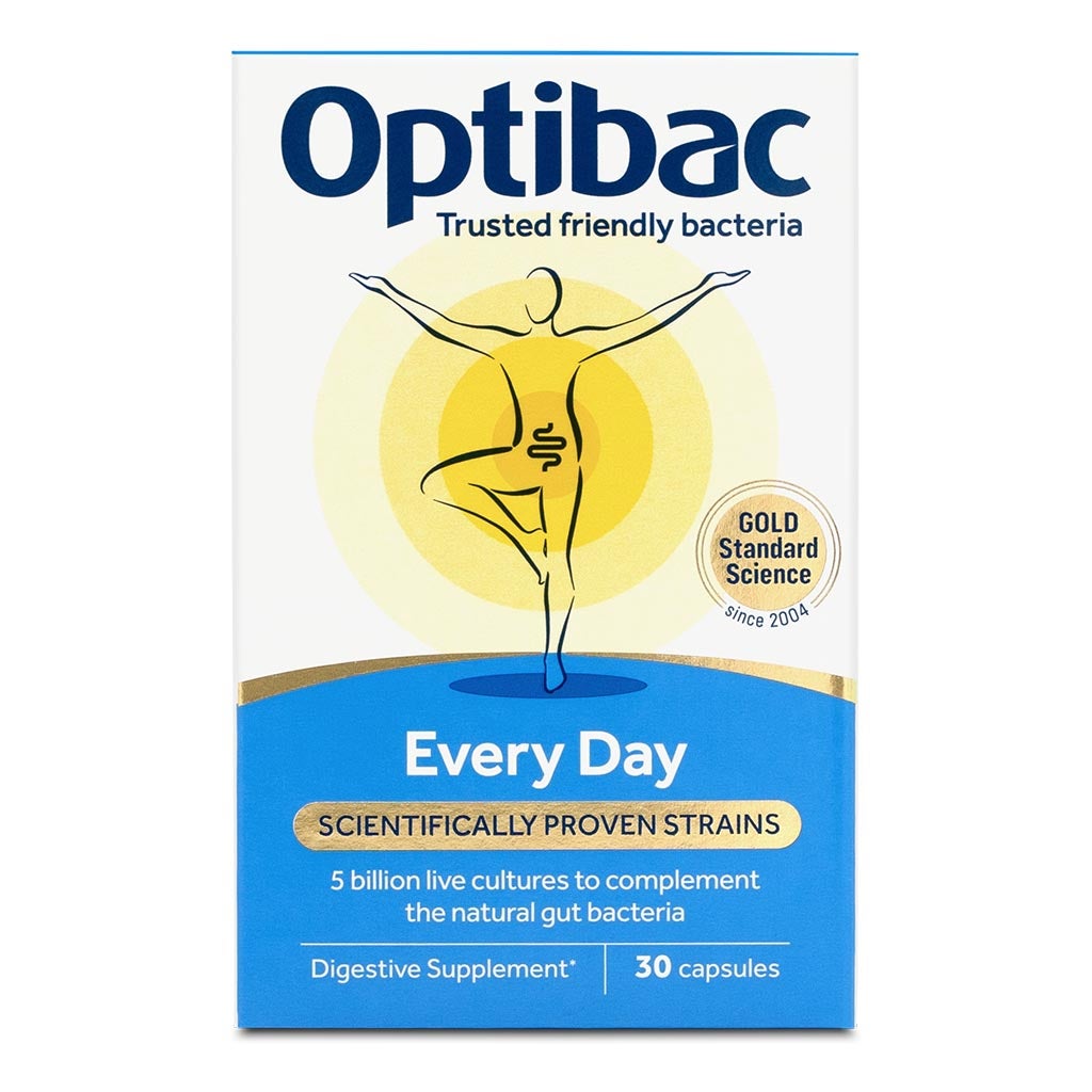 Optibac Every Day Probiotics Digestive Capsules, Pack of 30's