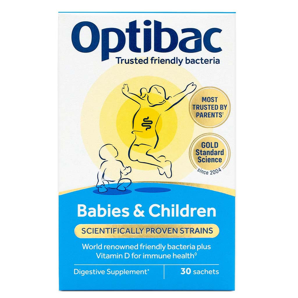 Optibac Probiotic Sachets For Babies & Children, 0-12 Years - Pack of 30's