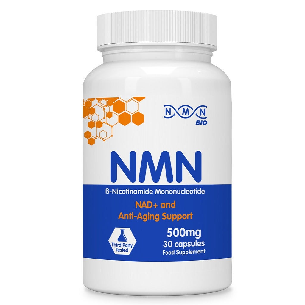 NMN Bio Beta 500mg Anti-Aging Capsules, Pack of 30's