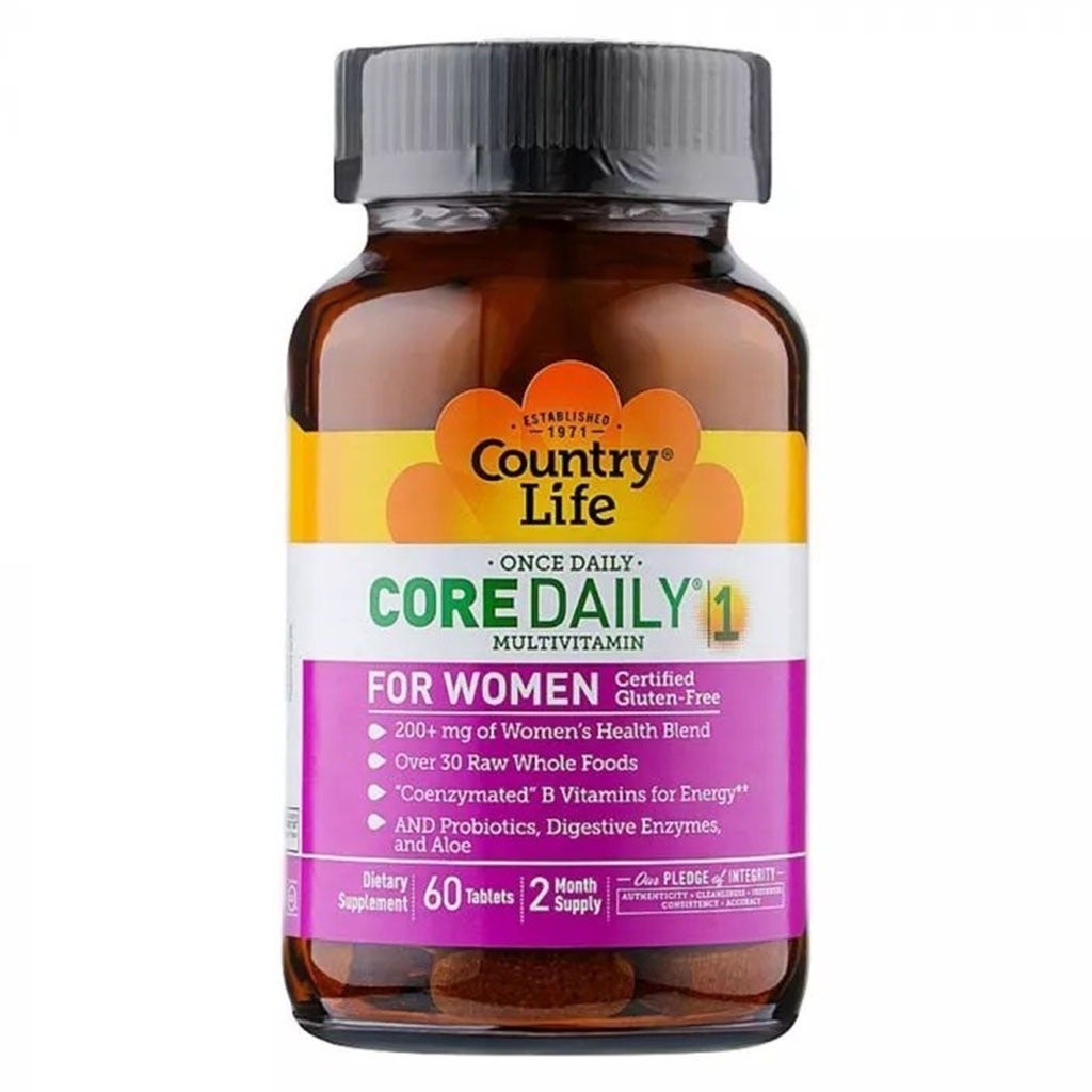 Country Life Core Daily 1 Women Multivitamin Tablets, Pack of 60's