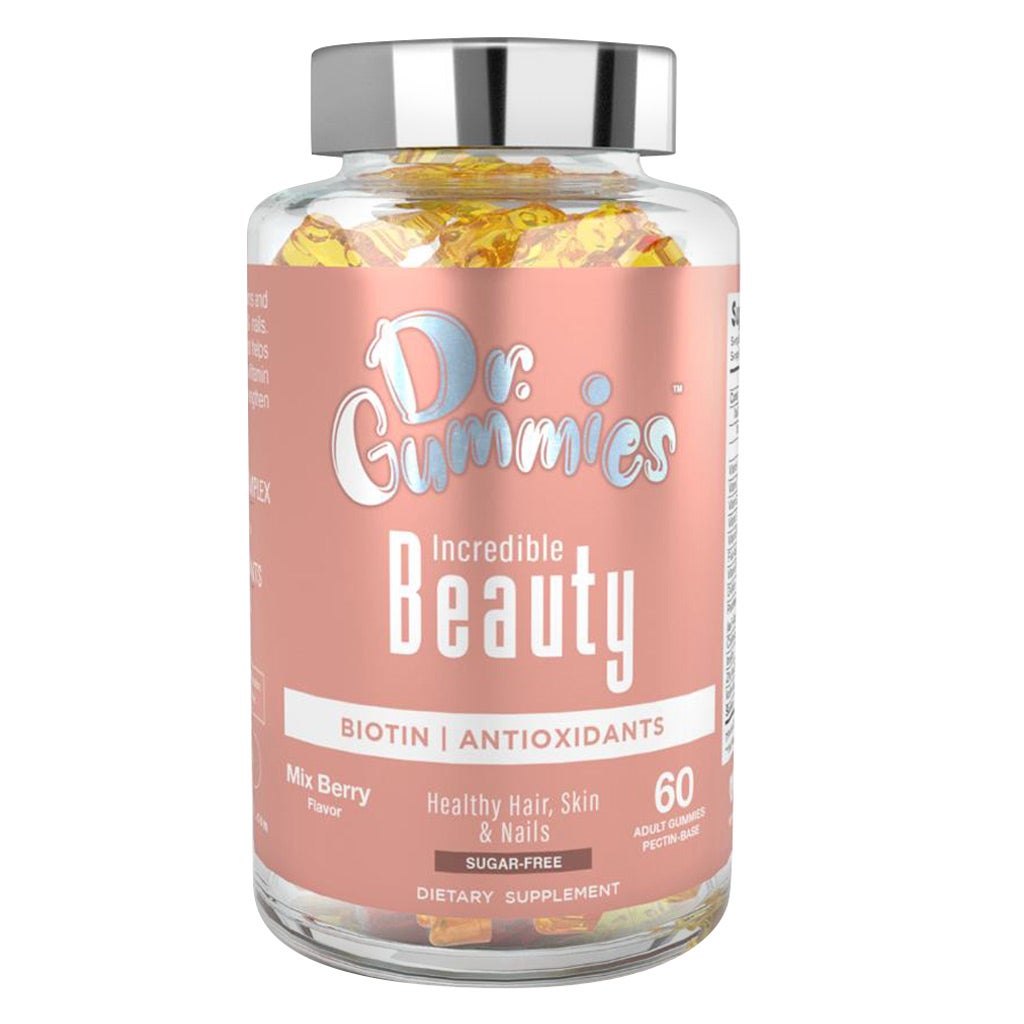 Dr. Gummies Beauty Adult Gummies with Biotin & Antioxidants, Pack of 60's