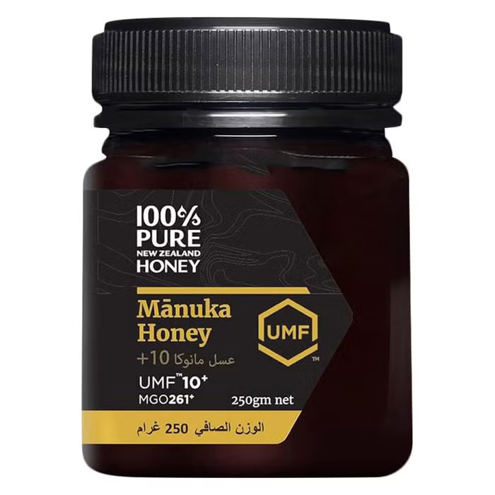 100% Pure New Zealand Manuka Honey UMF10+ MGO261+ 250g