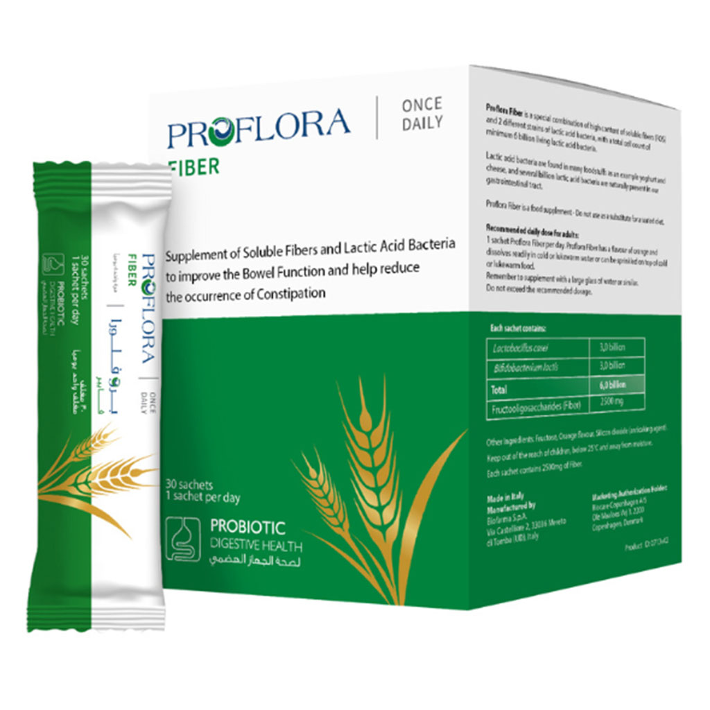 Proflora Fiber Sachets, Pack of 30's