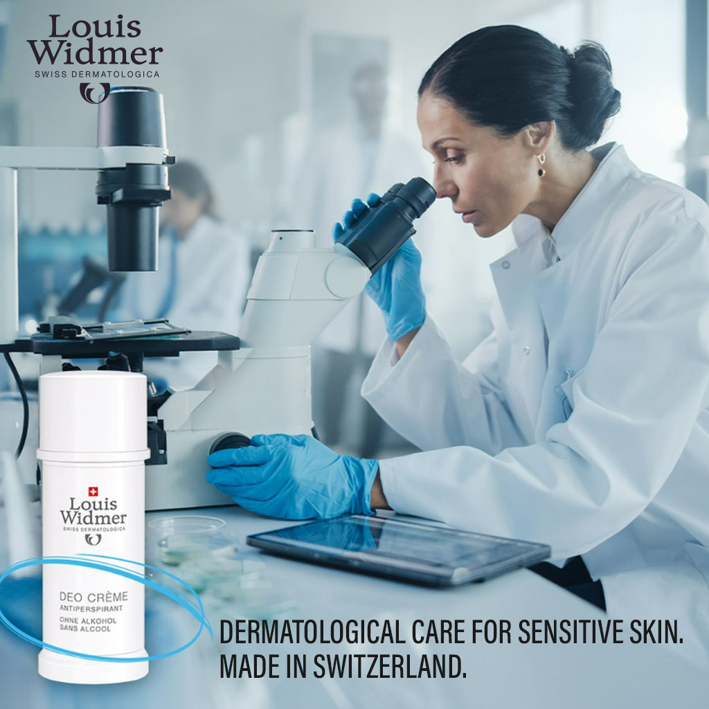 Louis Widmer, Antiperspirant Scented Deo Cream, Effective scented antiperspirant cream, 40ml