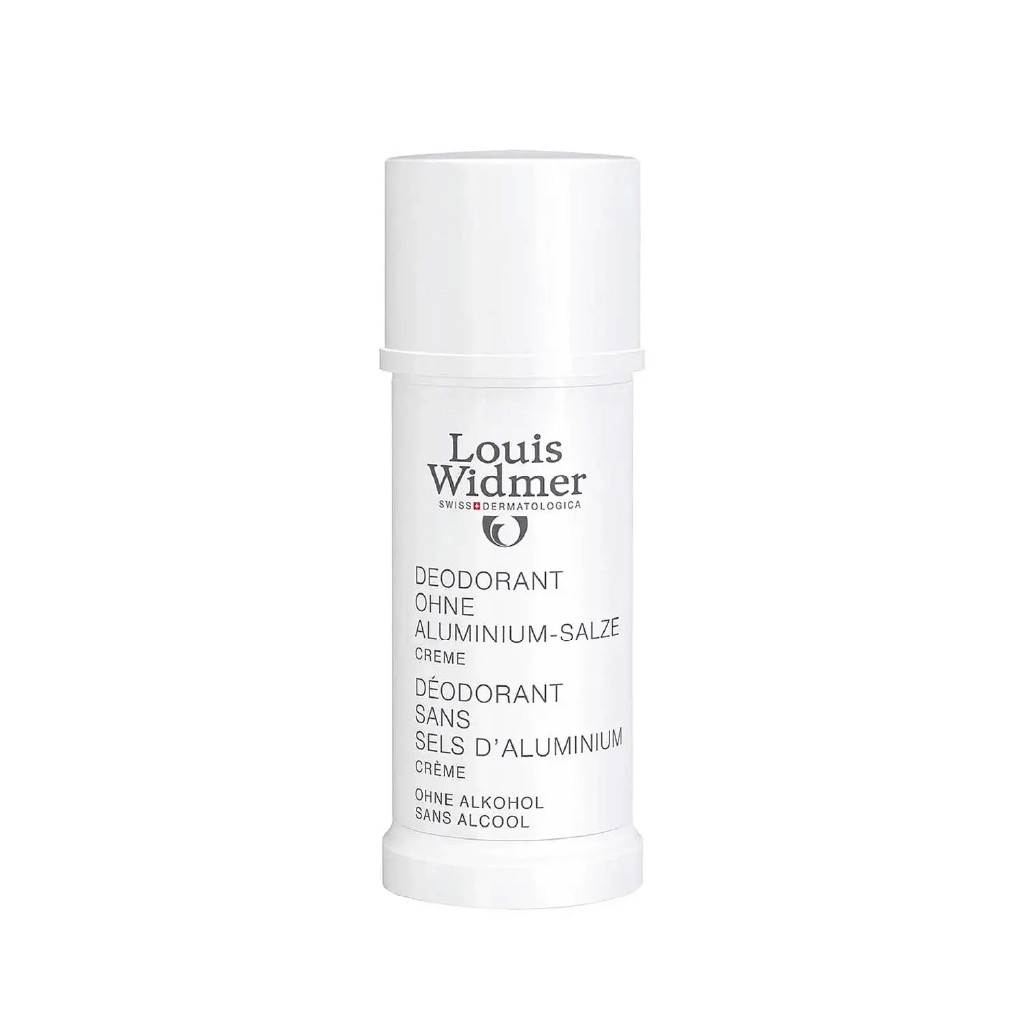 Louis Widmer, Deodorant Cream Aluminium Free, Gentle aluminium-free deodorant cream, 40ml