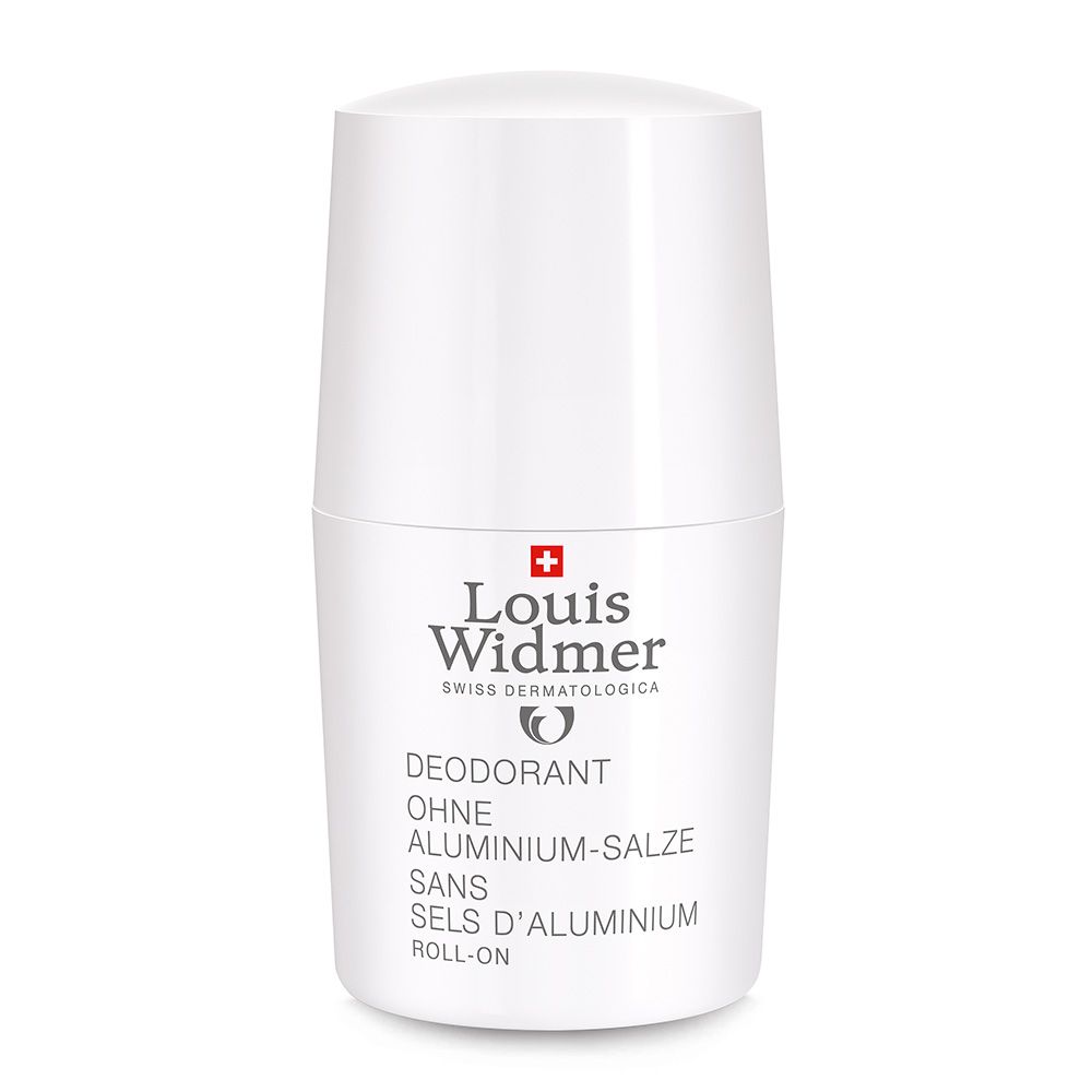 Louis Widmer, Deodorant Roll-On Aluminium Free, Gentle aluminium-free deodorant, 50ml