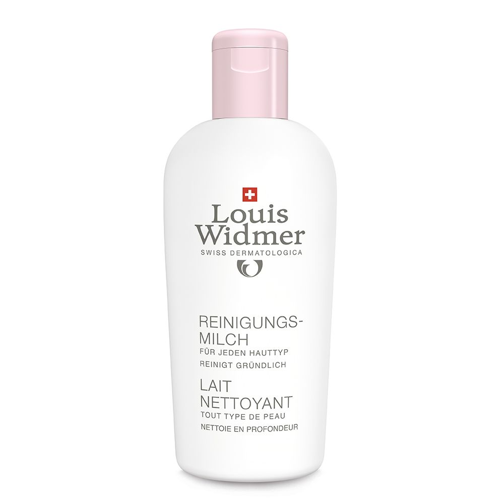 Louis Widmer, Cleansing Milk, Gentle makeup remover and skin cleanser, 200 ml