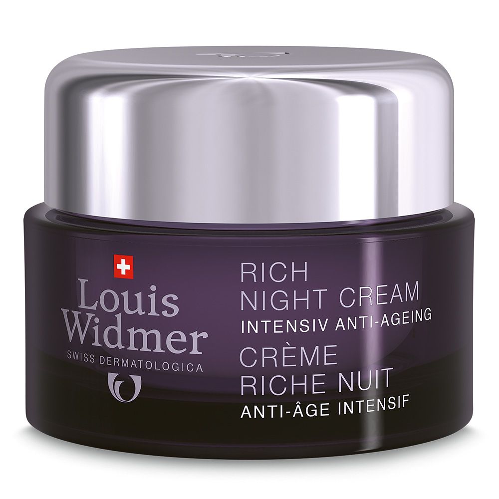 Louis Widmer, Rich Night Cream, Intensive moisturizing night cream for dry skin, 50 ml