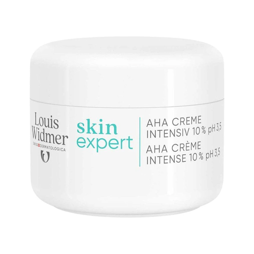 Louis Widmer, AHA Cream, Exfoliating cream with 10% alpha hydroxy acids, 50 ml