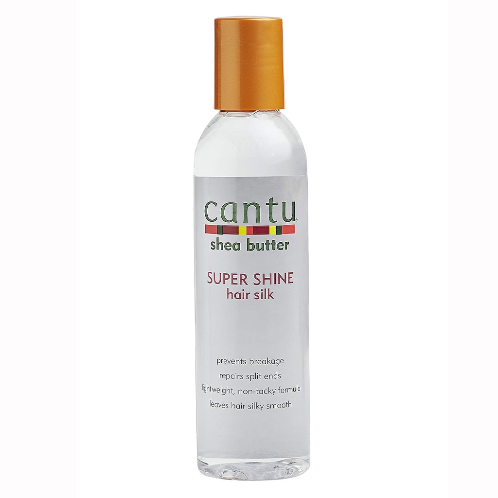 Cantu, Shea Butter Super Shine Hair Silk Spray, Lightweight shine spray for smooth hair, 180 ml