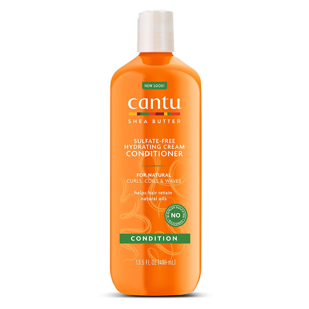 Cantu, Sulfate Free Hydrating Cream Conditioner, Moisturizing conditioner for dry hair, 400 ml