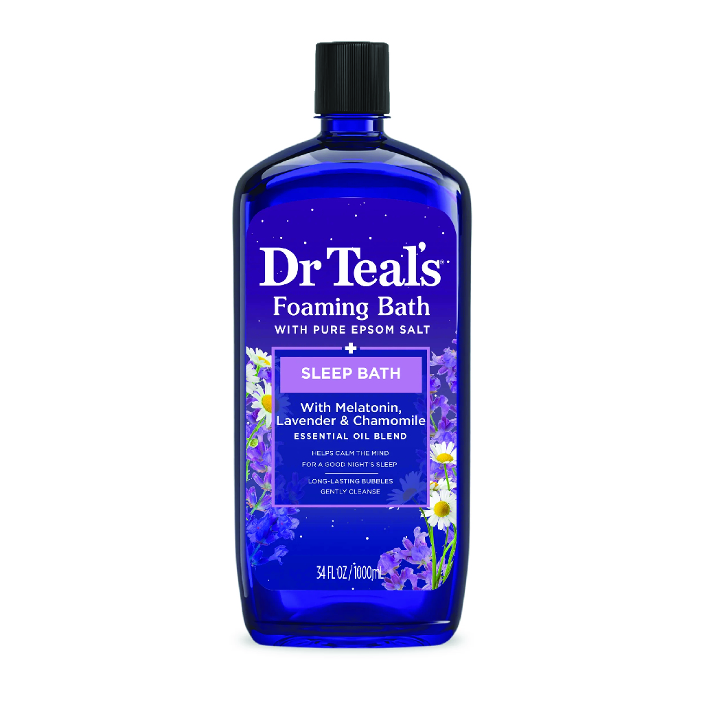 DR TEAL'S FOAMING BATH MELATONIN SLEEPING 1000 ML