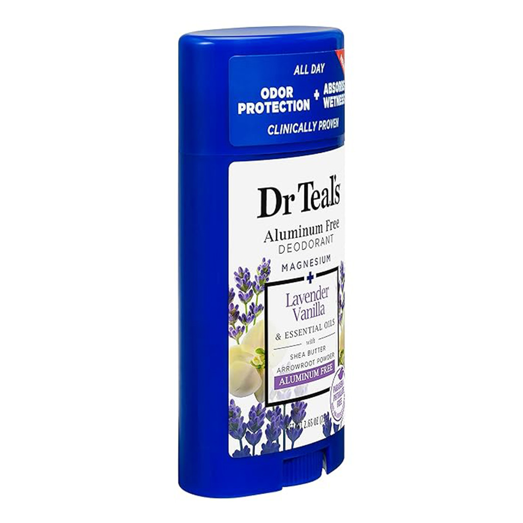 Dr. Teal's Vanilla and Lavender Aluminum-Free Deodorant 75g