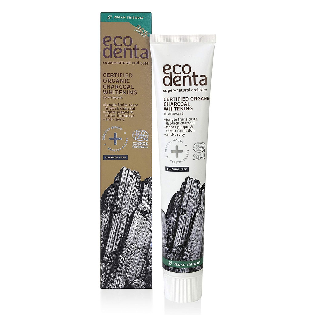 Ecodenta Organic Whitening Charcoal Toothpaste 75ml