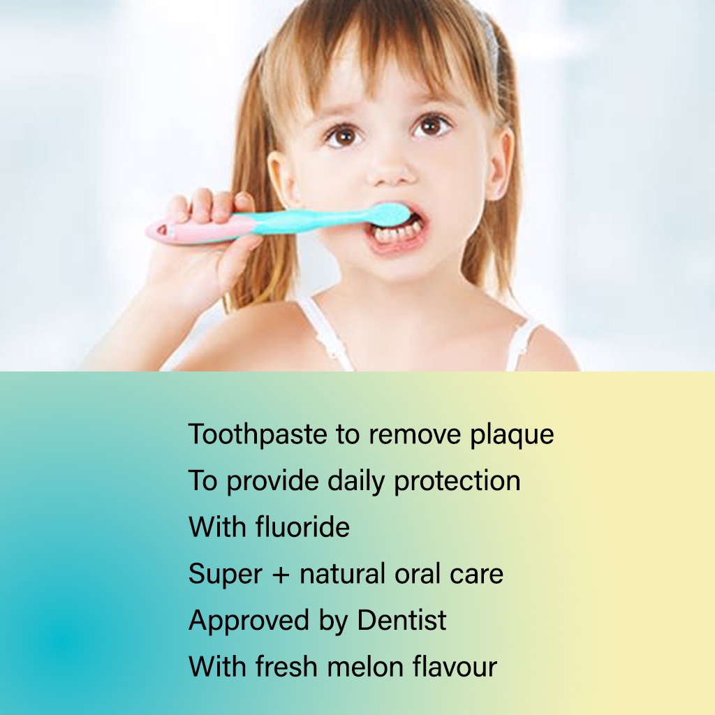 Ecodenta Colour Surprise Cavity Fighting Kids Toothpaste With Fluoride 75ml