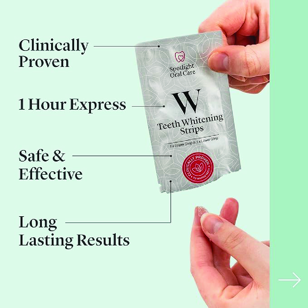 Spotlight Oral Care, Teeth Whitening System, Complete teeth whitening kit for brighter smile