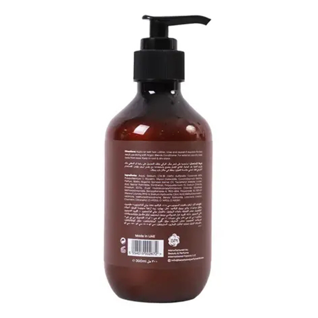 Argan Blends, Biotin Shampoo, Strengthening shampoo to promote healthy hair growth, 300 ml