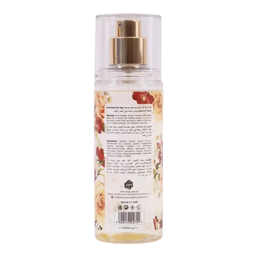 Argan Blends, Spring Garden Hair Perfume, Light floral scented hair mist, 100 ml