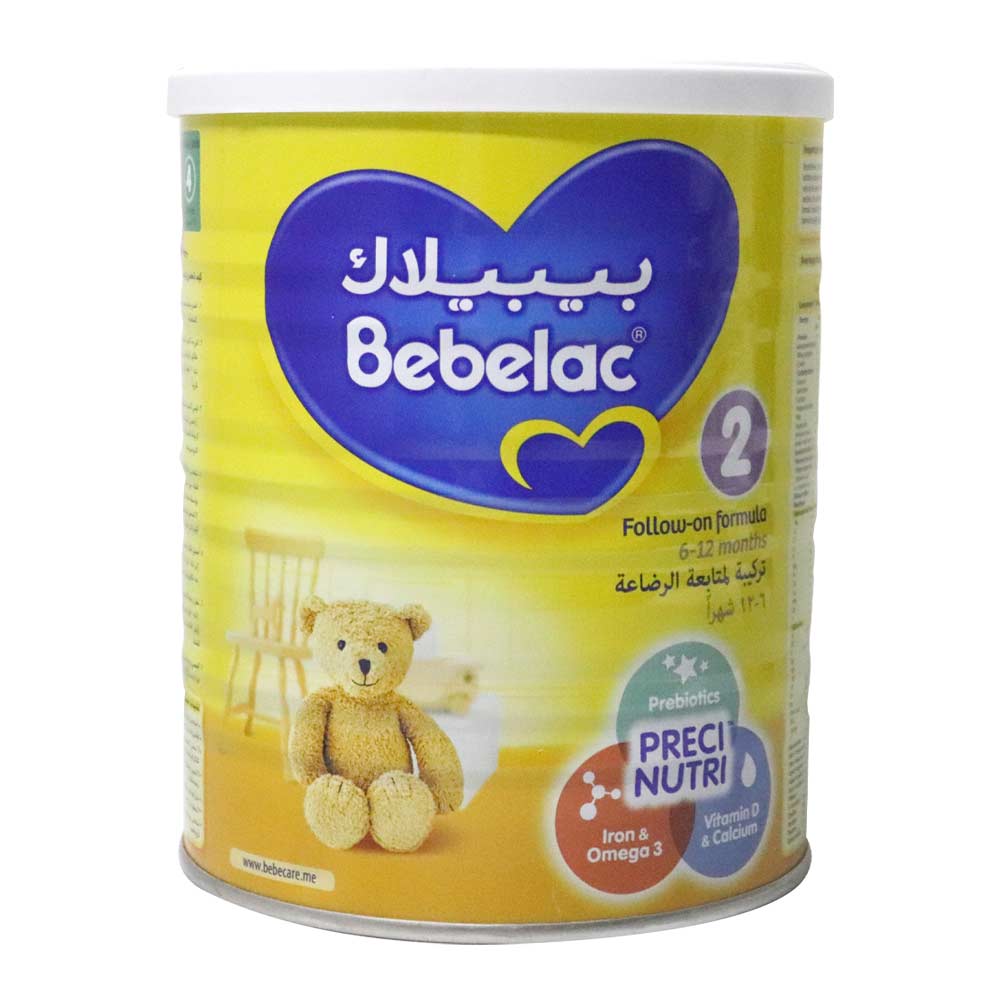 Bebelac Stage 2 Infant Formula, 400 g