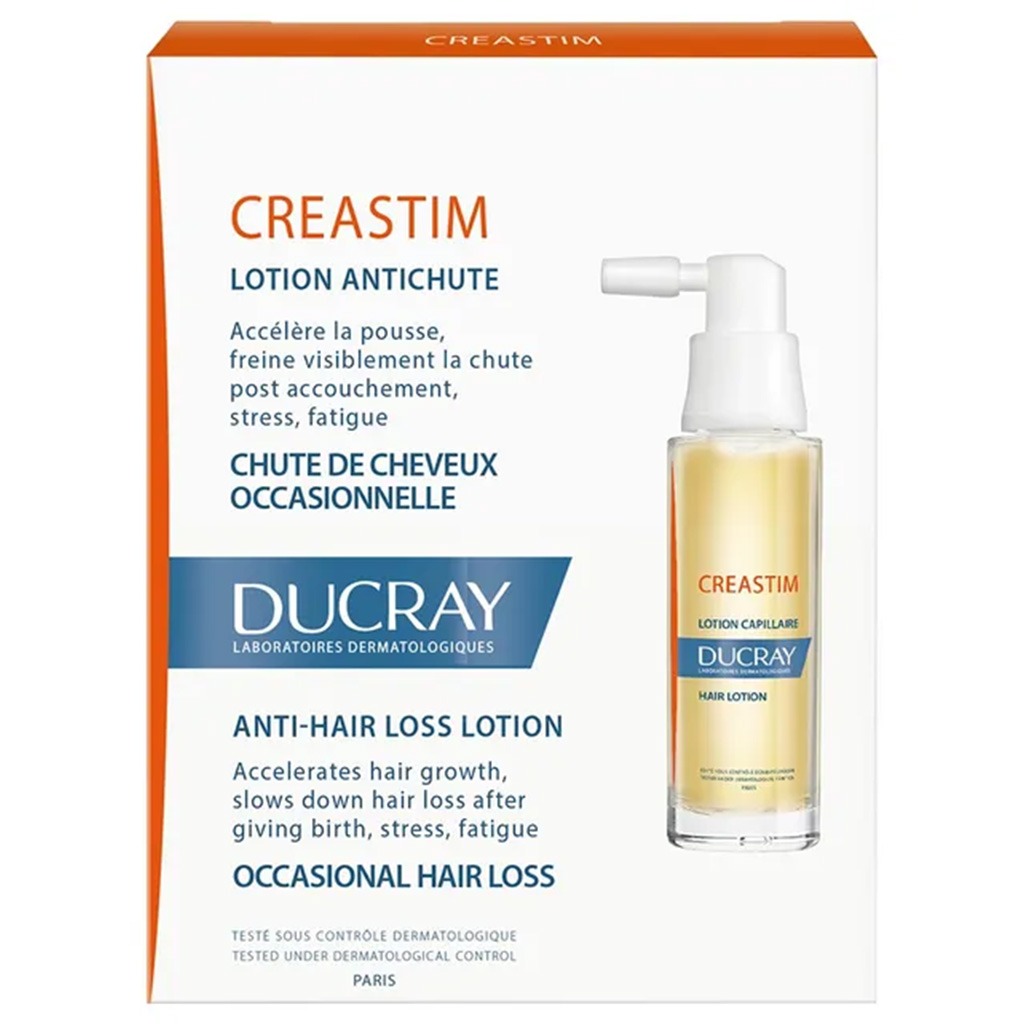 Ducray, Creastim Reactiv Anti-Hair Loss Lotion, Hair loss treatment lotion, 60ml