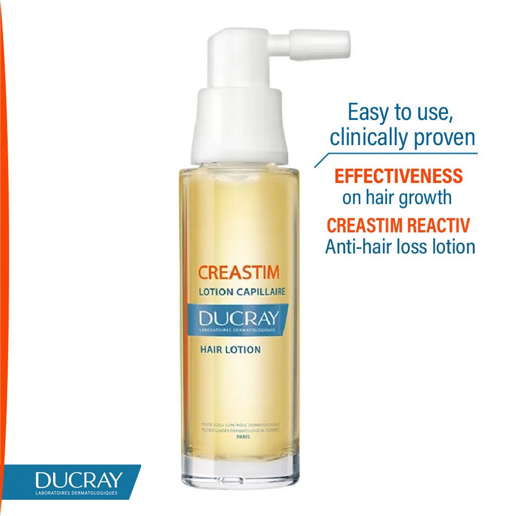 Ducray, Creastim Reactiv Anti-Hair Loss Lotion, Hair loss treatment lotion, 60ml