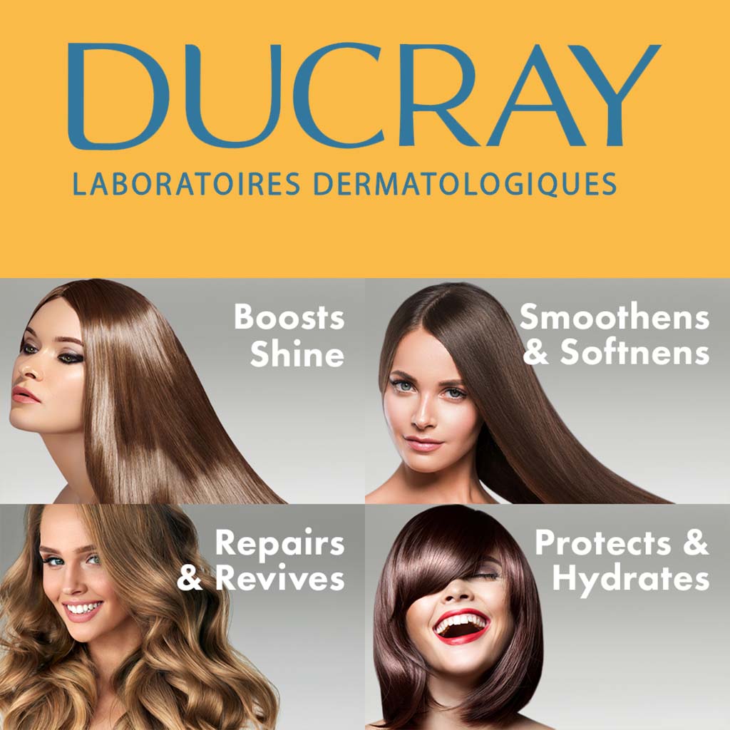 Ducray, Nutricerat Mask, Nourishing hair mask for dry and brittle hair, 150ml