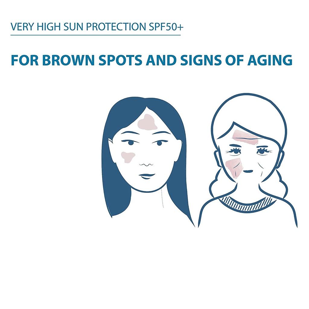 Ducray, Melascreen UV SPF50+ Light Cream, High protection light facial cream with SPF50+, 40ml