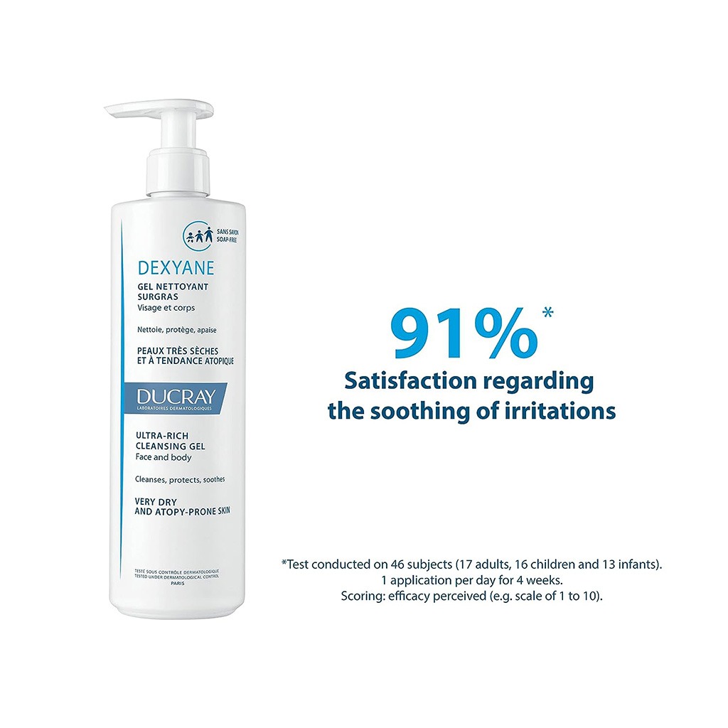 Ducray Dexyane Ultra Rich Cleansing Gel 400 mL