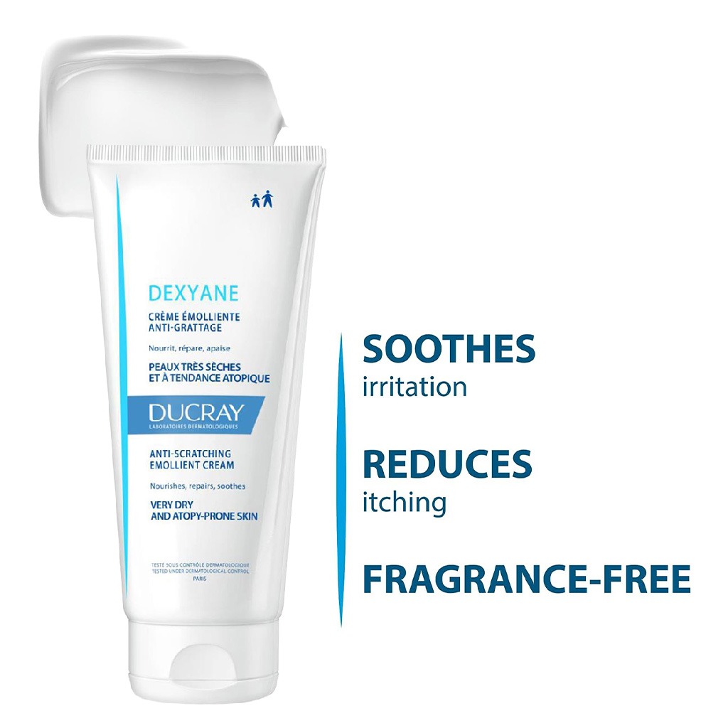 Ducray Dexyane Anti-Scratching Emollient Cream 200 mL