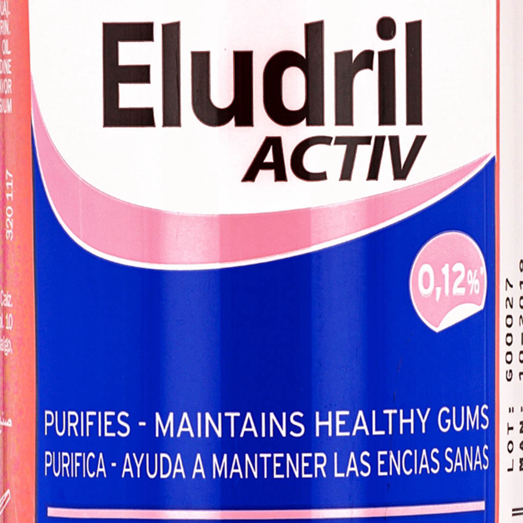 Eludril, Active Periodontal Care Mouthwash, Antiseptic mouthwash for gum health, 300ml