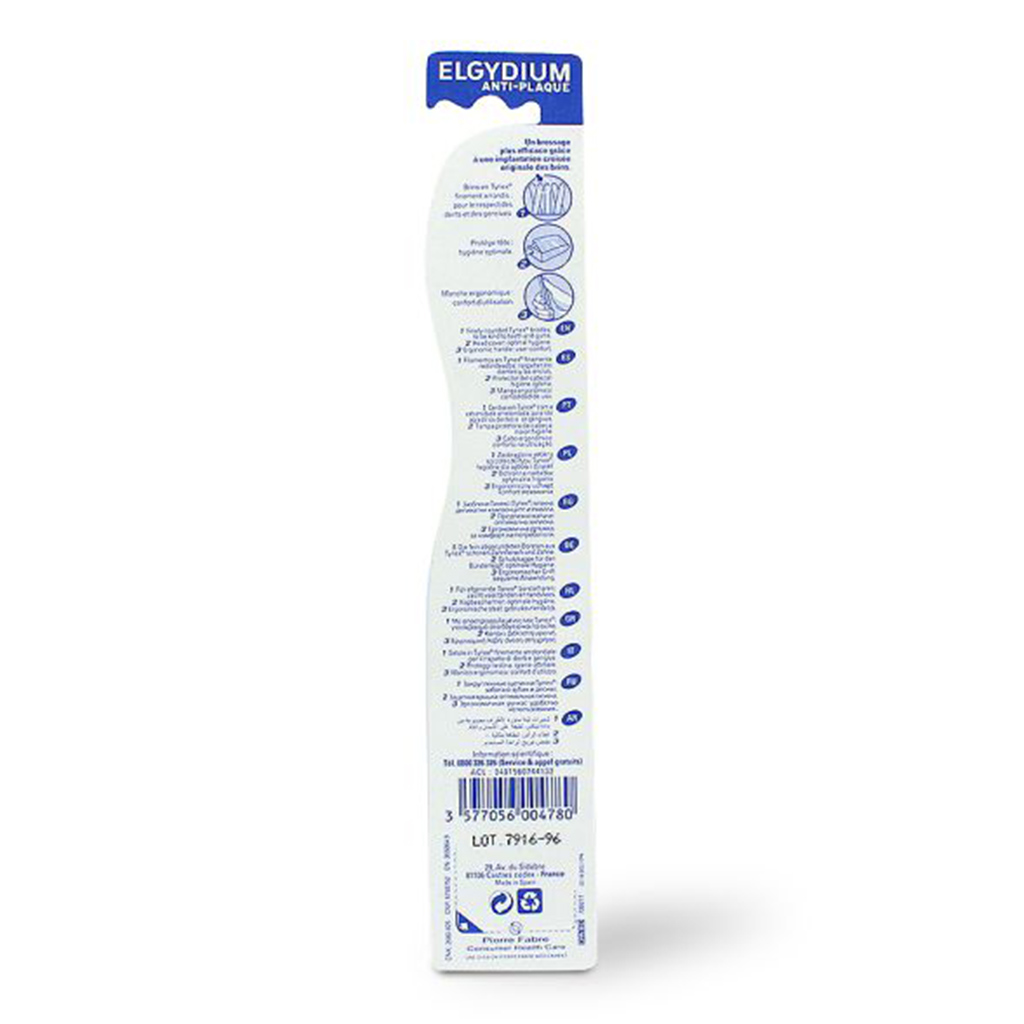 Elgydium Anti-Plaque Medium Toothbrush