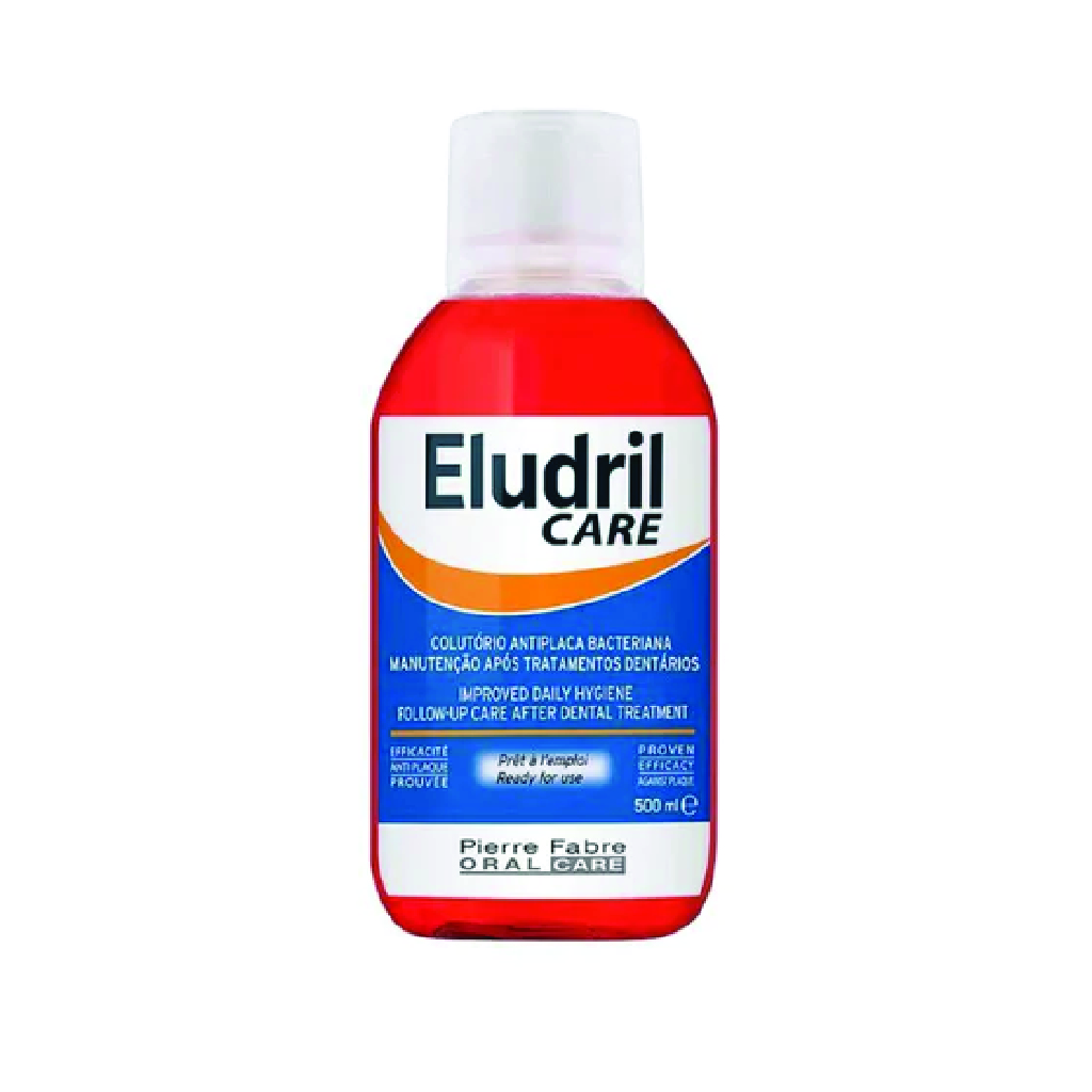 ELUDRIL CARE ANTIPLAQUE MOUTHWASH 500ML