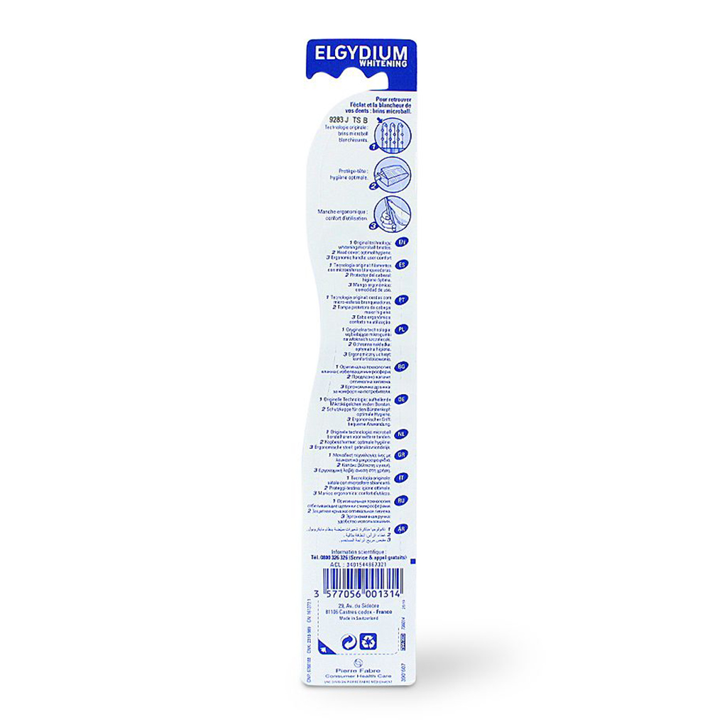 Elgydium Whitening Medium Toothbrush