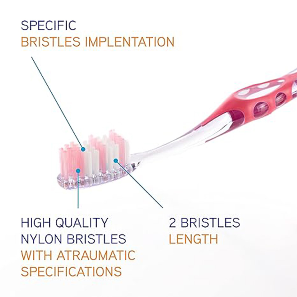 Elgydium, Diffusion Soft Toothbrush, Soft bristle toothbrush for gentle cleaning