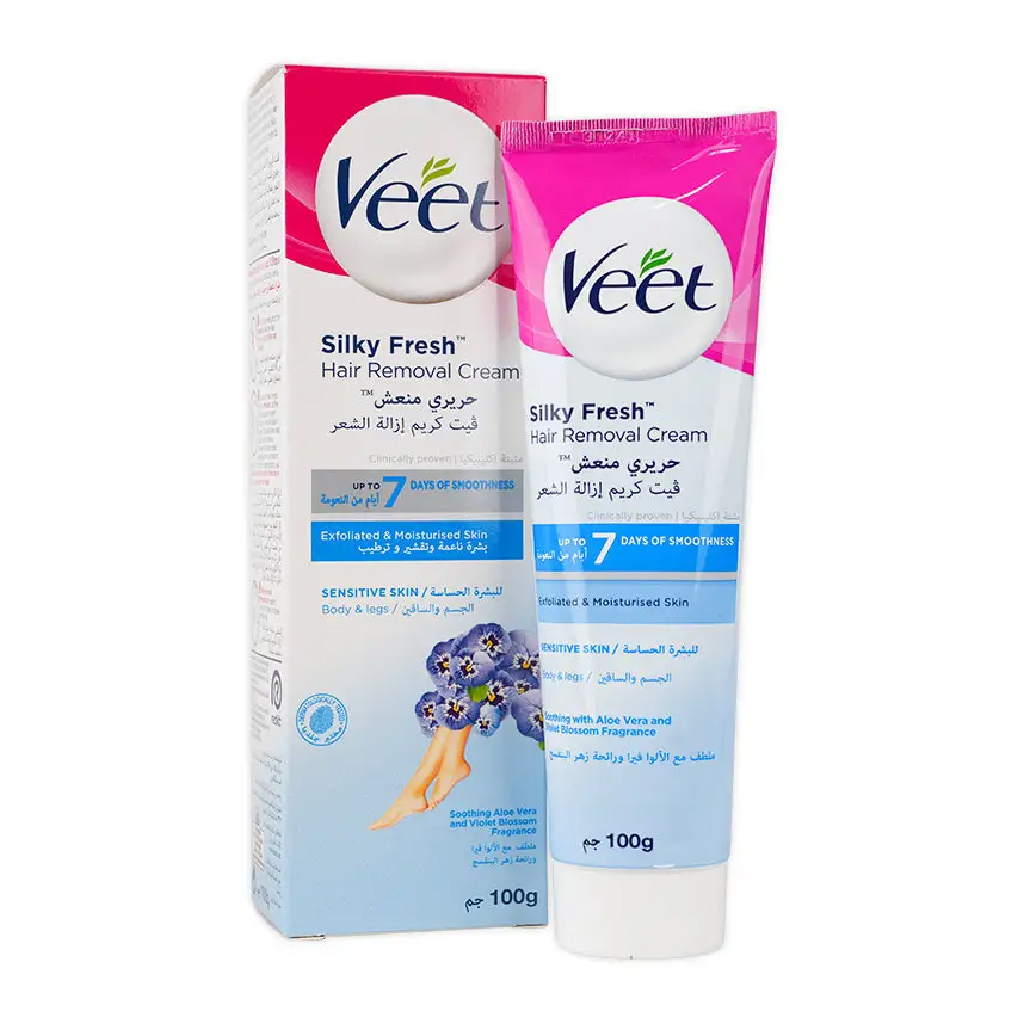 Veet, Wax Strips for Sensitive Skin, Gentle hair removal wax strips, 30 strips