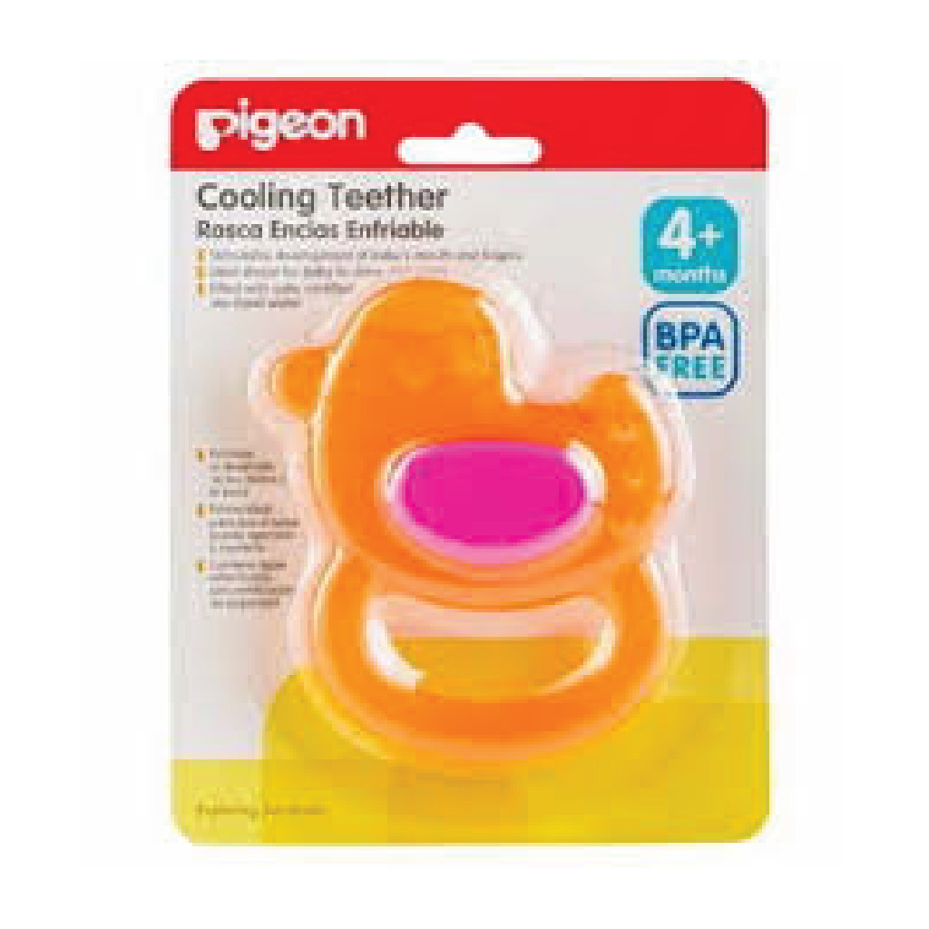 Pigeon, Cooling Teether Duck, Soothing teether for babies, duck shape