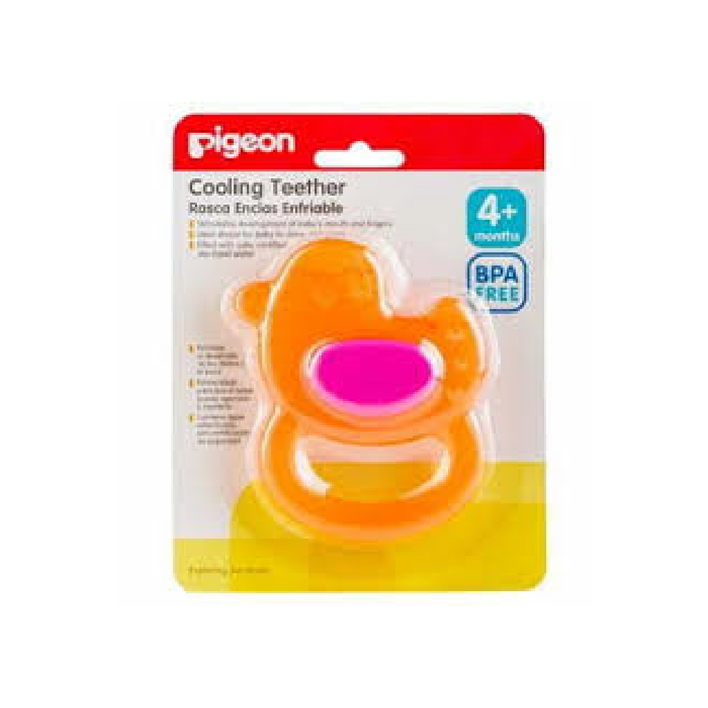 Pigeon, Cooling Teether Duck, Soothing teether for babies, duck shape