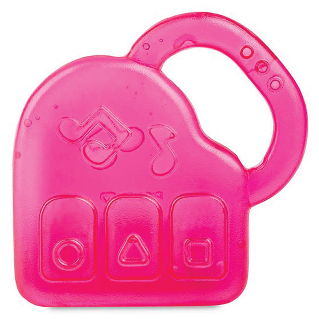 Pigeon, Cooling Teether Piano, Soothing teether for babies, piano shape