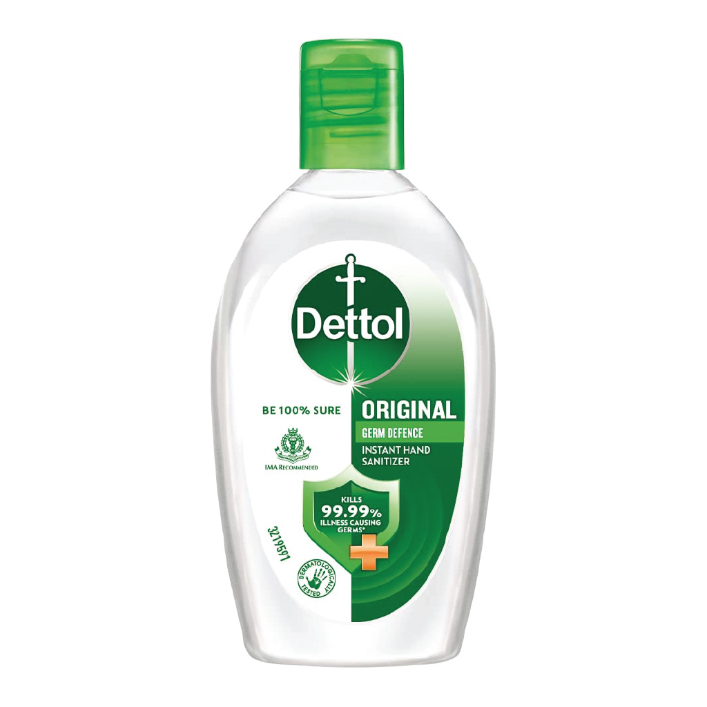 Dettol, Original Instant Hand Sanitizer, Antibacterial hand gel for quick sanitizing, 50ml