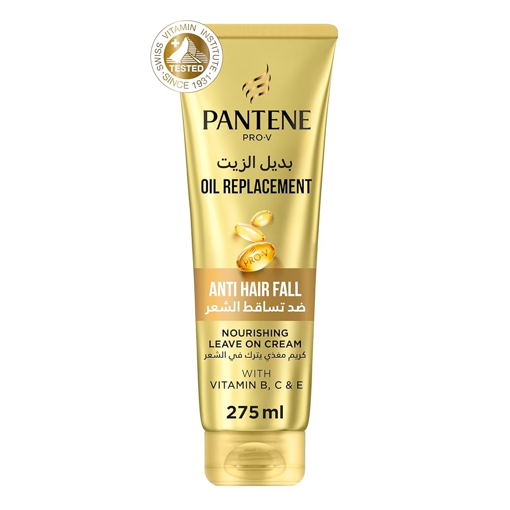 Pantene Pro-V Hair Oil Replacement Anti-Hairfall Nourishing Leave On Cream 275ml x Pack of 6