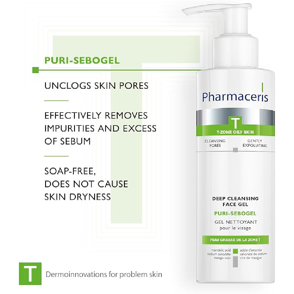 Pharmaceries Puri-Sebogel - Antibacterial Gel Wash T For The Face