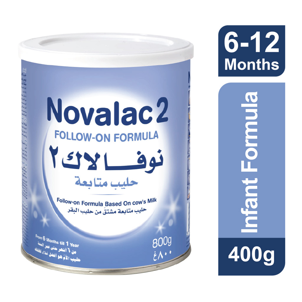 Novalac, 2 Follow-On Formula Cow's Milk Powder, Follow-on formula for infants 6 months to 1 year, 800g