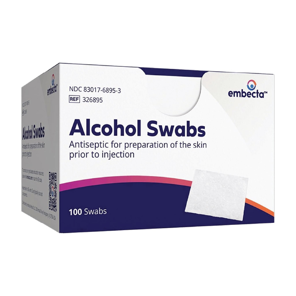 We Care Alcohol Swabes 100 Pieces