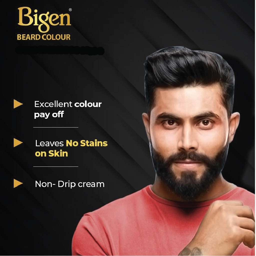 Bigen Mens Beard Color 40 g B102 Brown Black