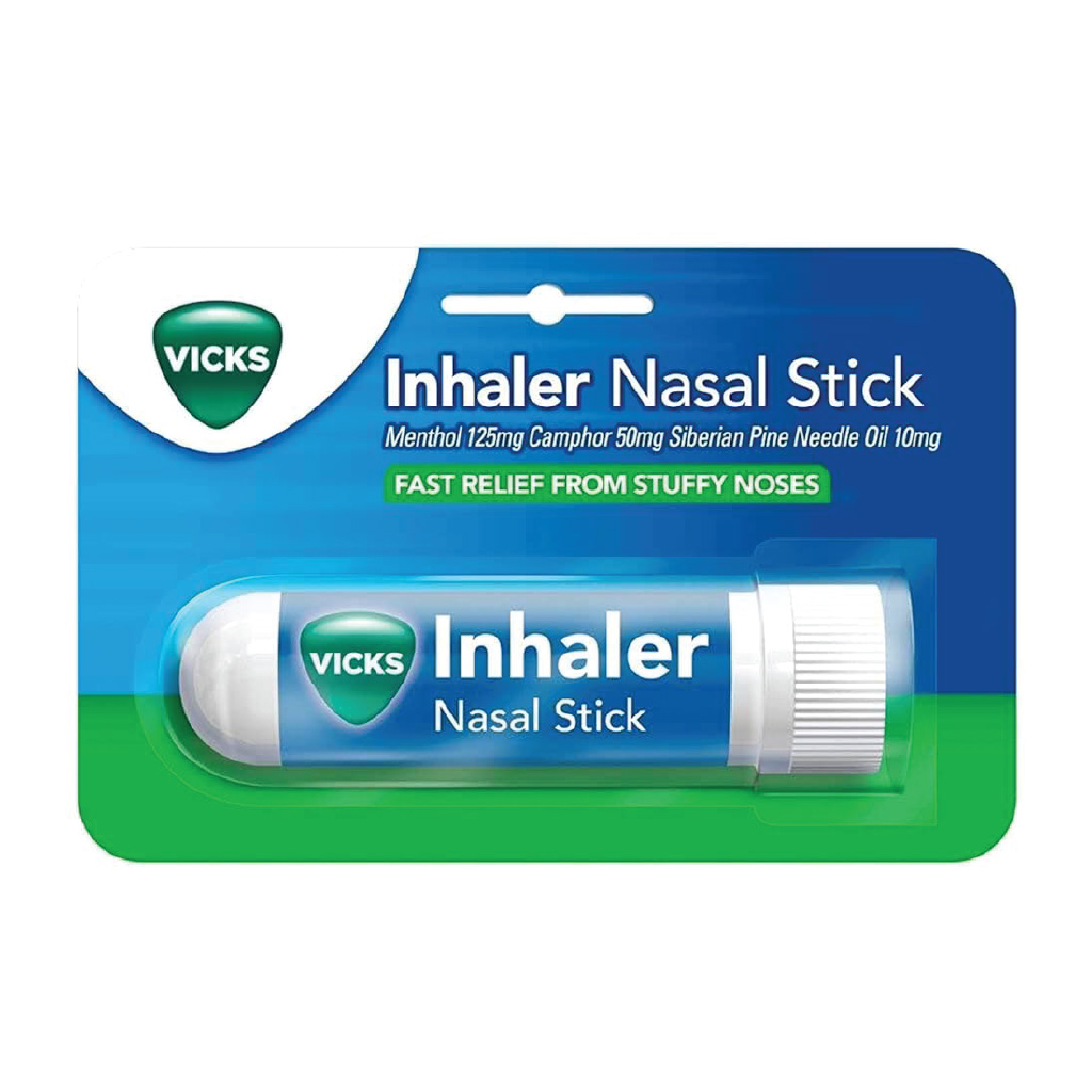 Vicks, Ph Inhaler, Nasal decongestant inhaler for quick relief, 1 ml