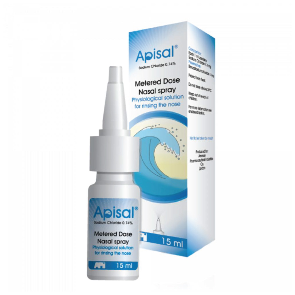 Apisal 0.74% Nasal Spray, 15 Ml