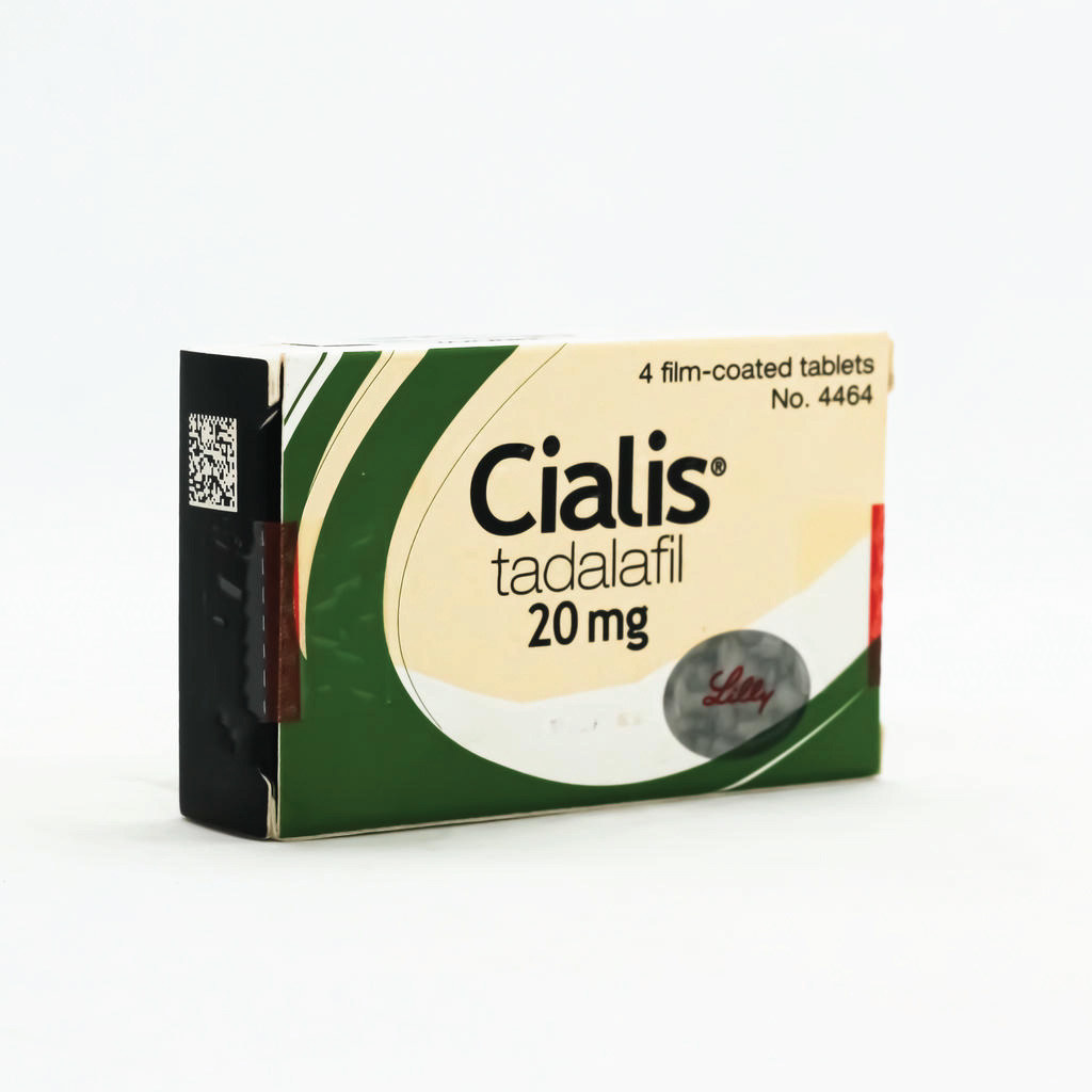 Cialis Tadalafil 20mg 4 Tablets